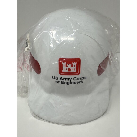 Fibre-Metal Other - US Army Corps of Engineer Hard Hat Safety Helmet ANSI/ISEA Z89.1-2009 Type 1 NEW